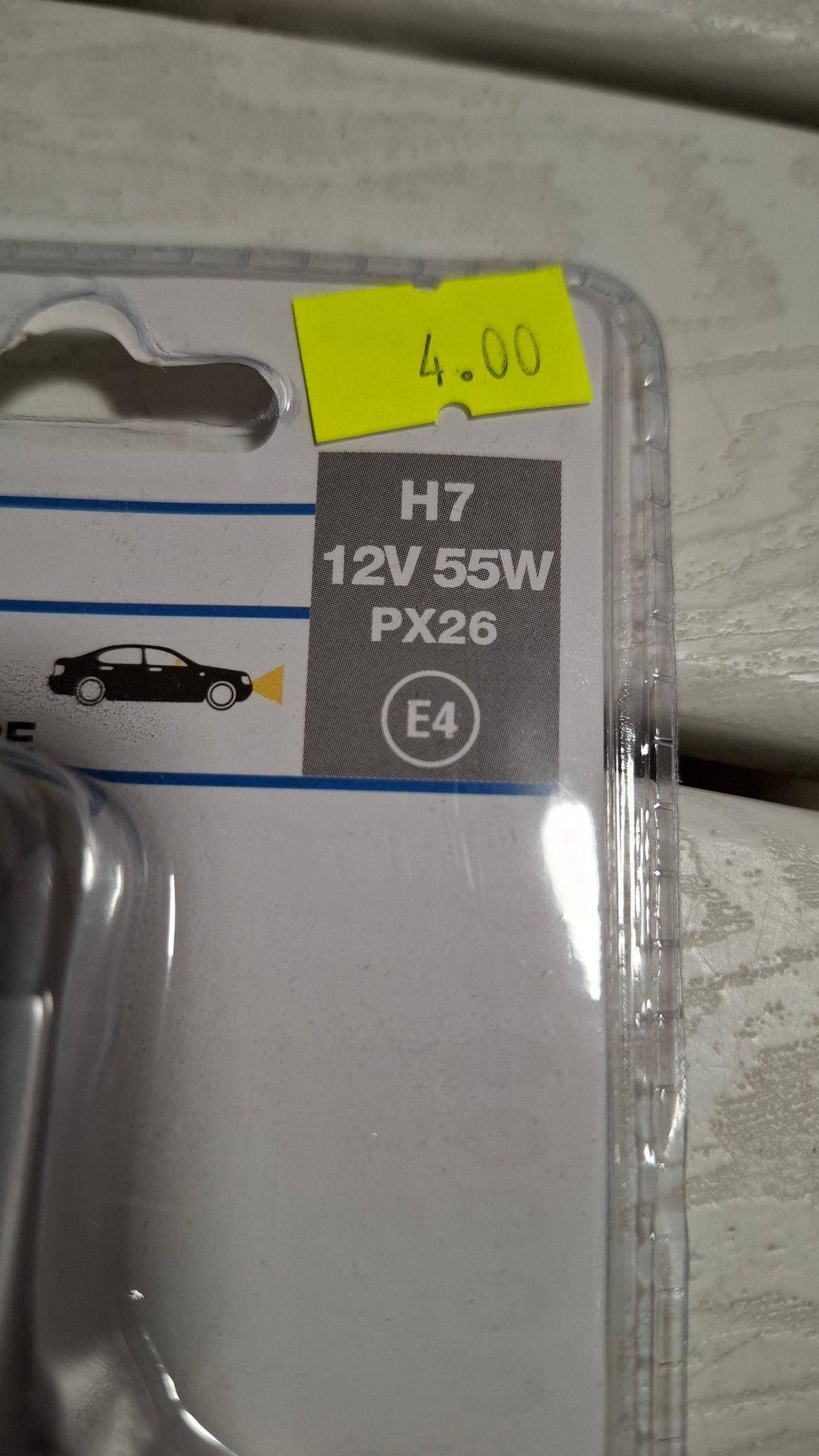 Lampadina auto H7