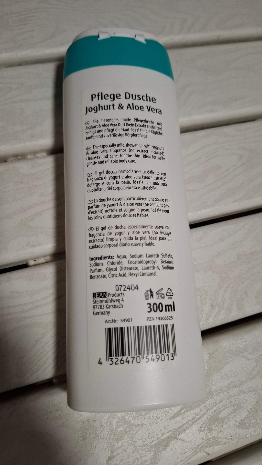 Bagnodoccia yogurt e aloe