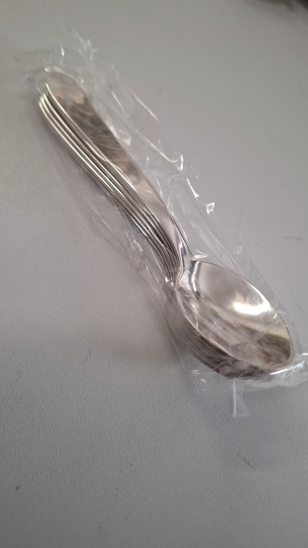 6 cucchiaini inox