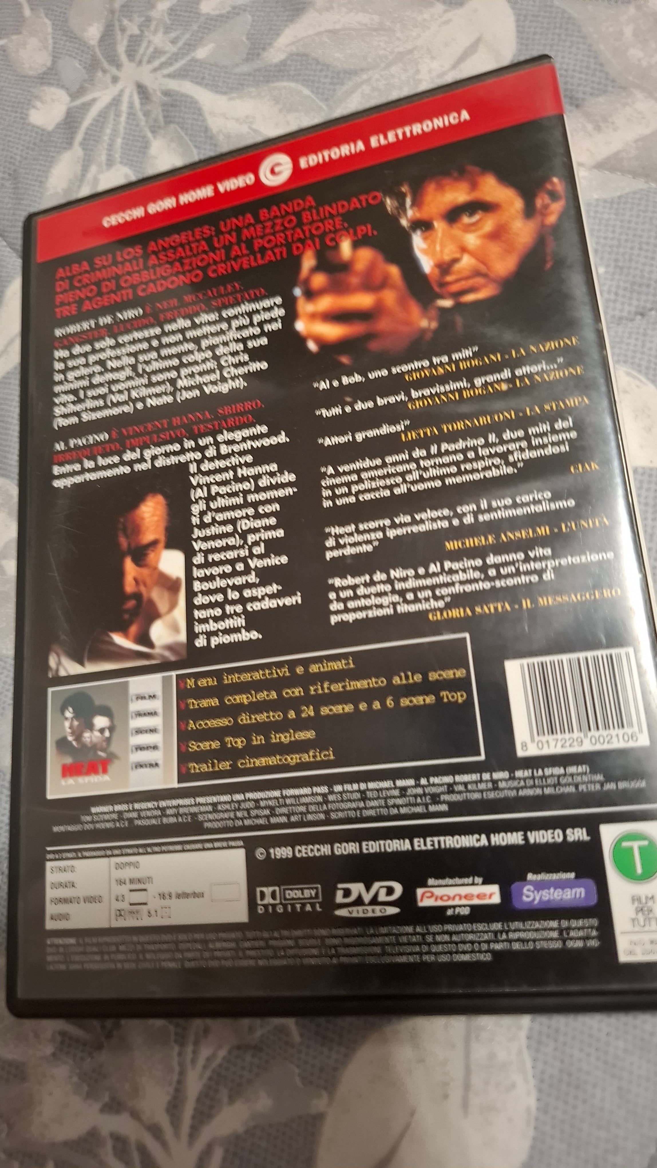 Heat, la sfida - DeNiro Al Pacino