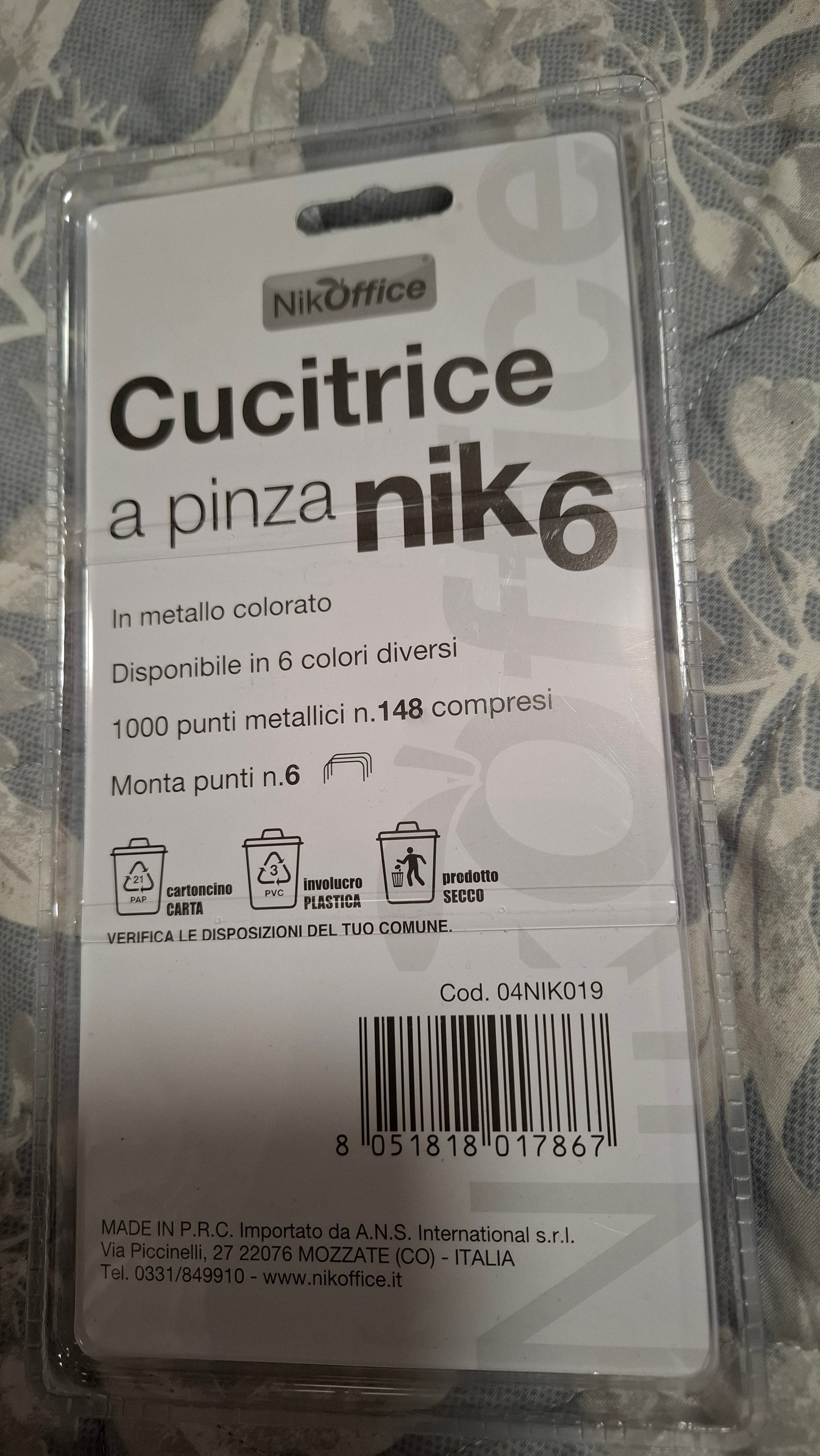 Cucitrice Nikoffice verde