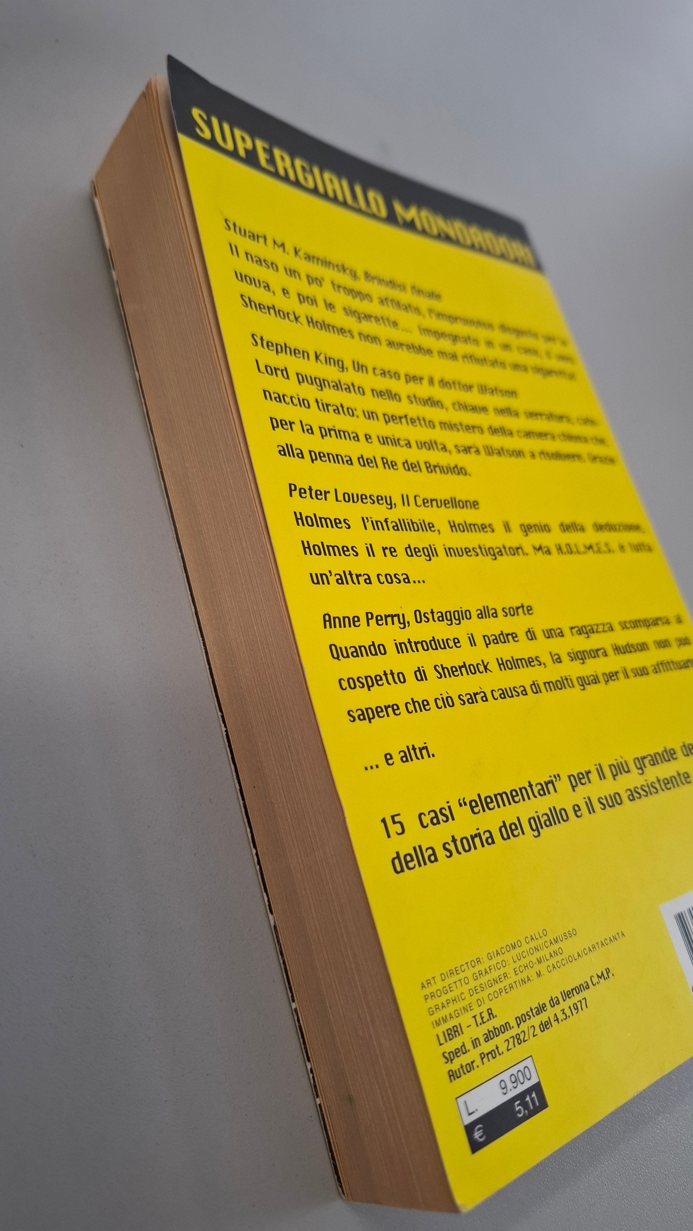 Bentornato,  Sherlock Holmes