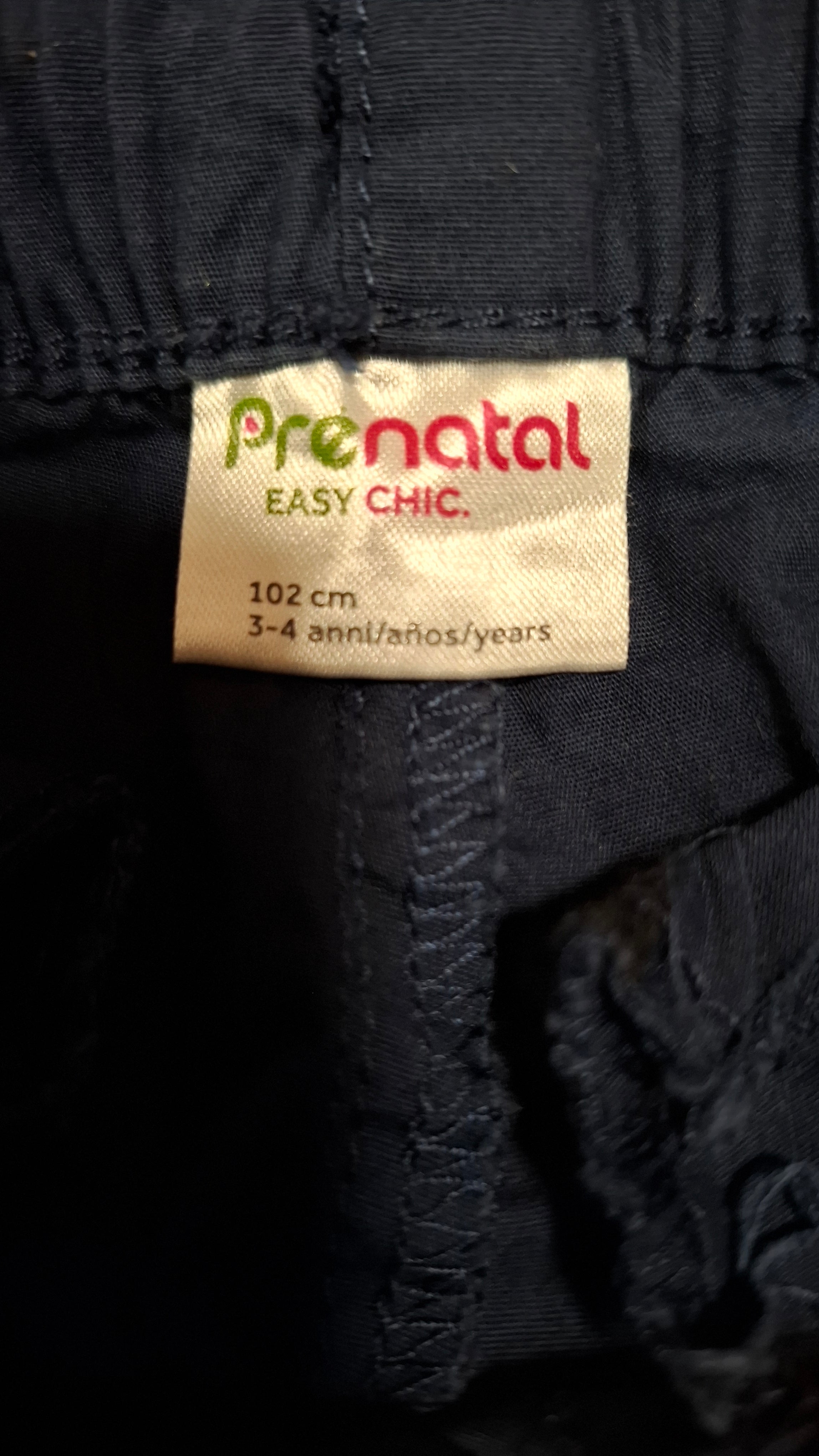 Prenatal 3/4 blu