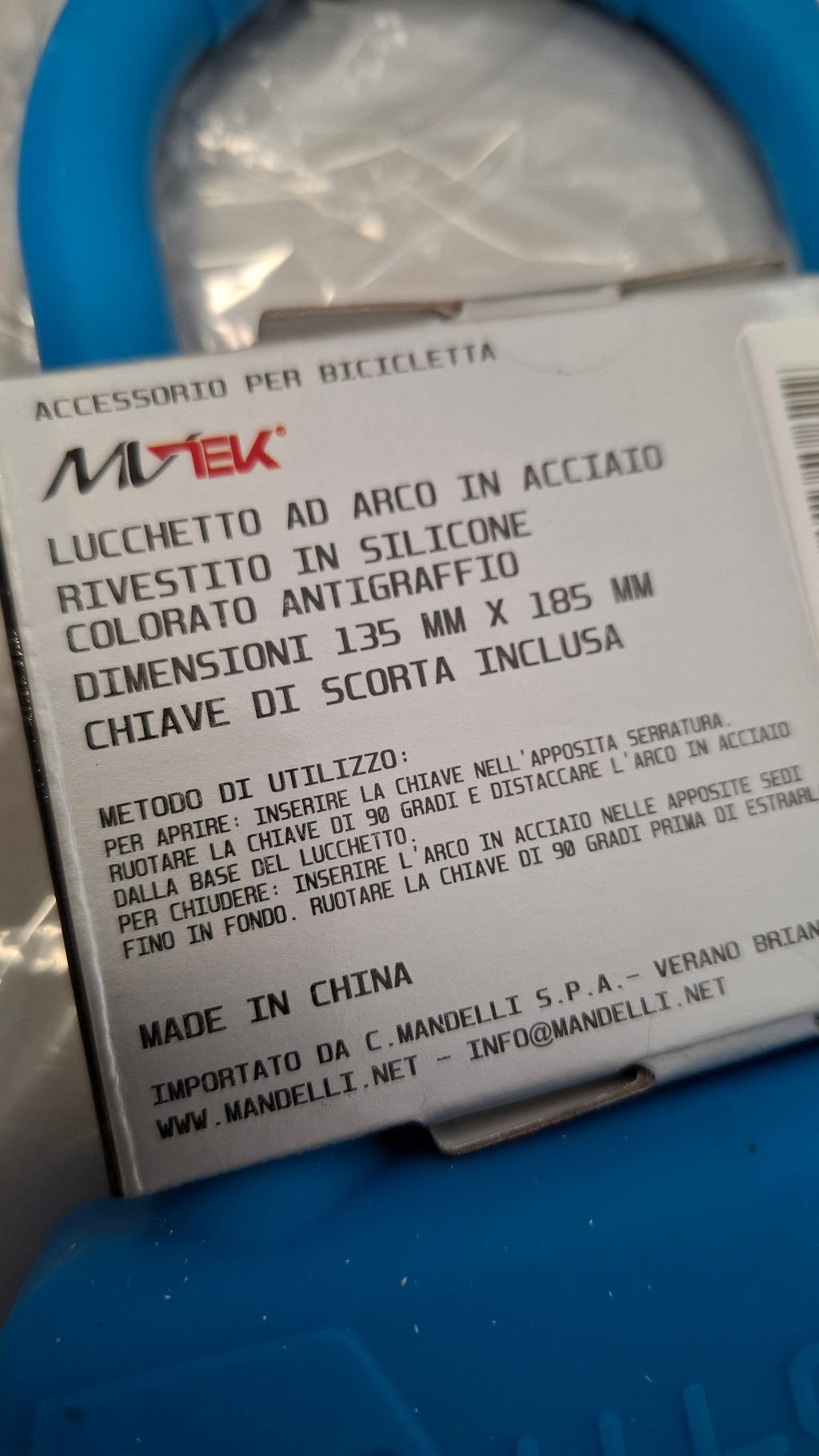 Lucchetto 'Fixy' in silicone
