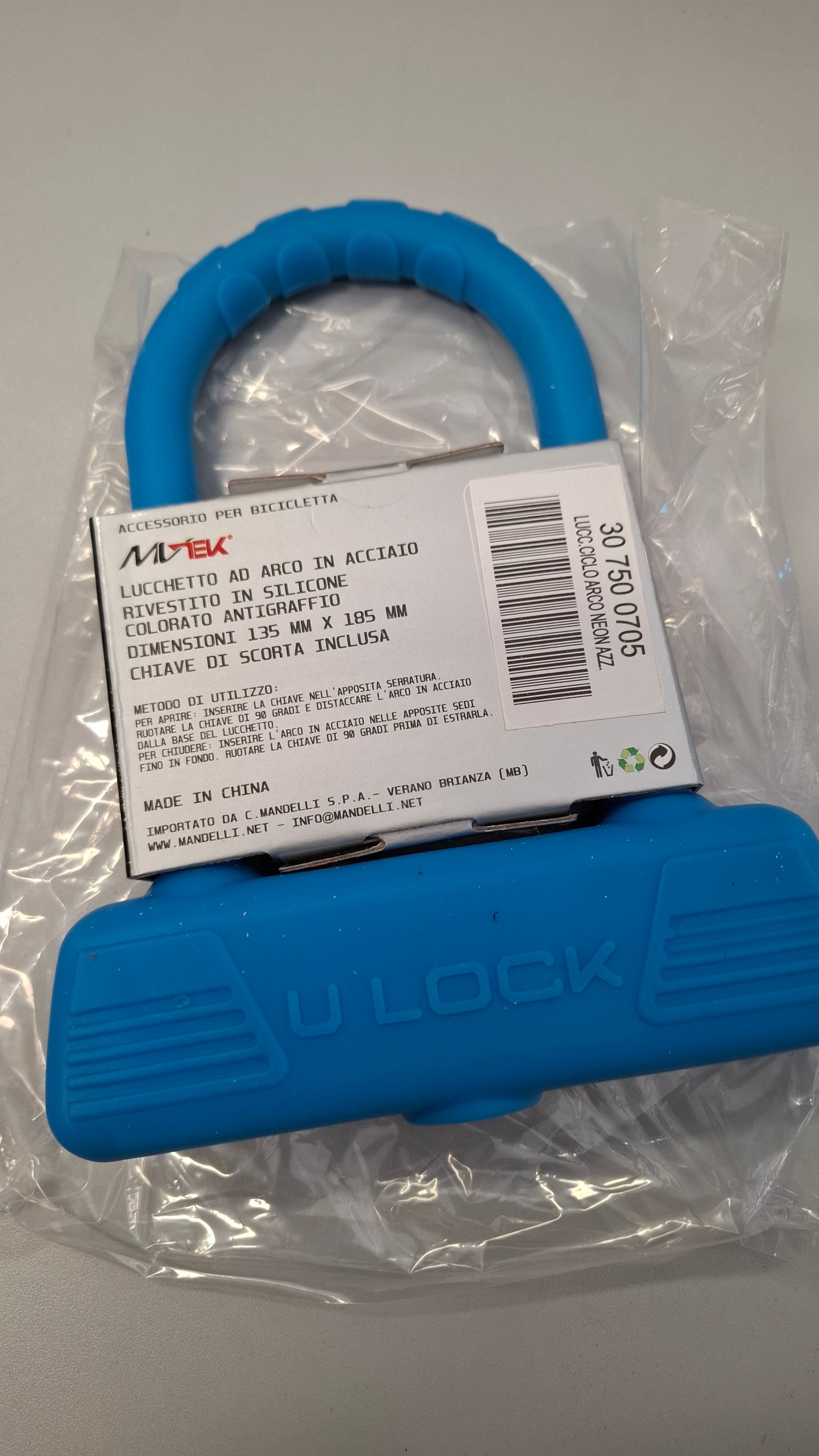 Lucchetto 'Fixy' in silicone