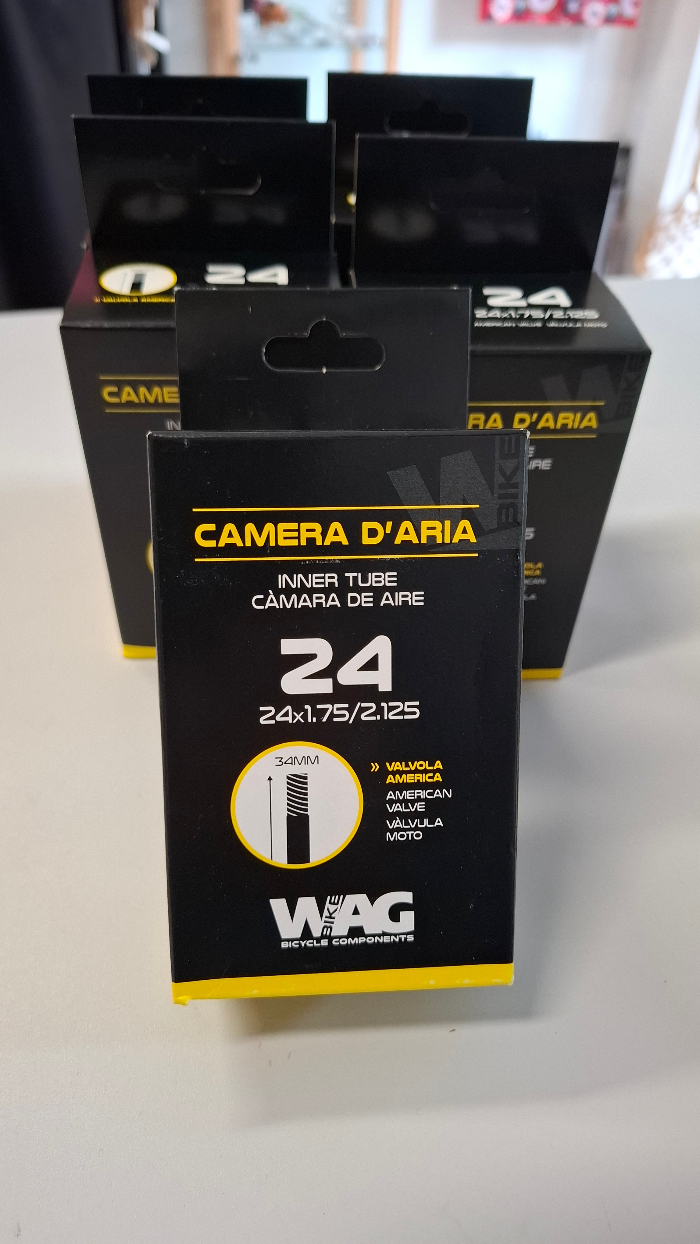 Camera d'aria 24x1,75 5 pz.