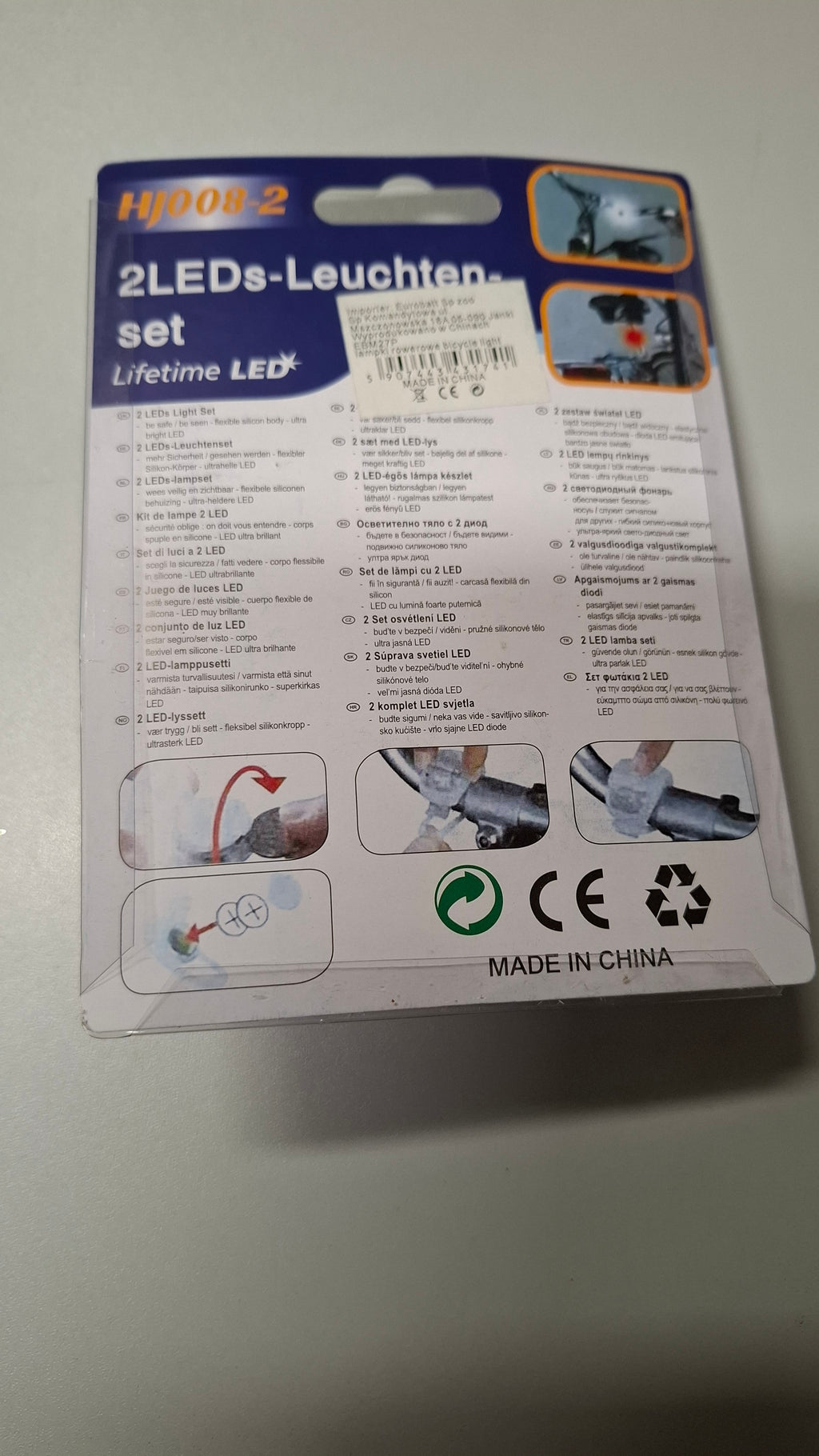 Coppia luci a led