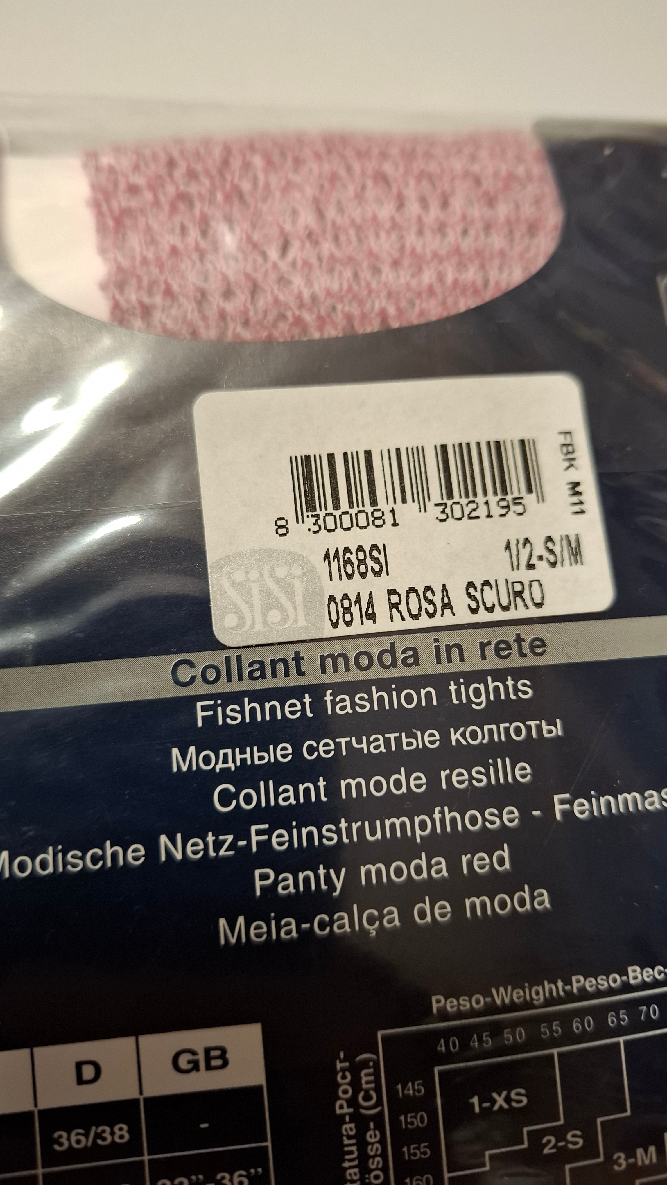 Sisi collant rosa scuro