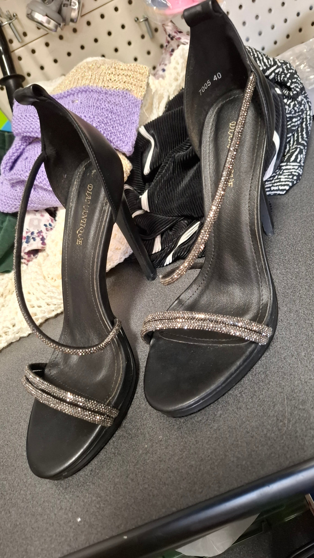 Scarpa 40 nero col tacco