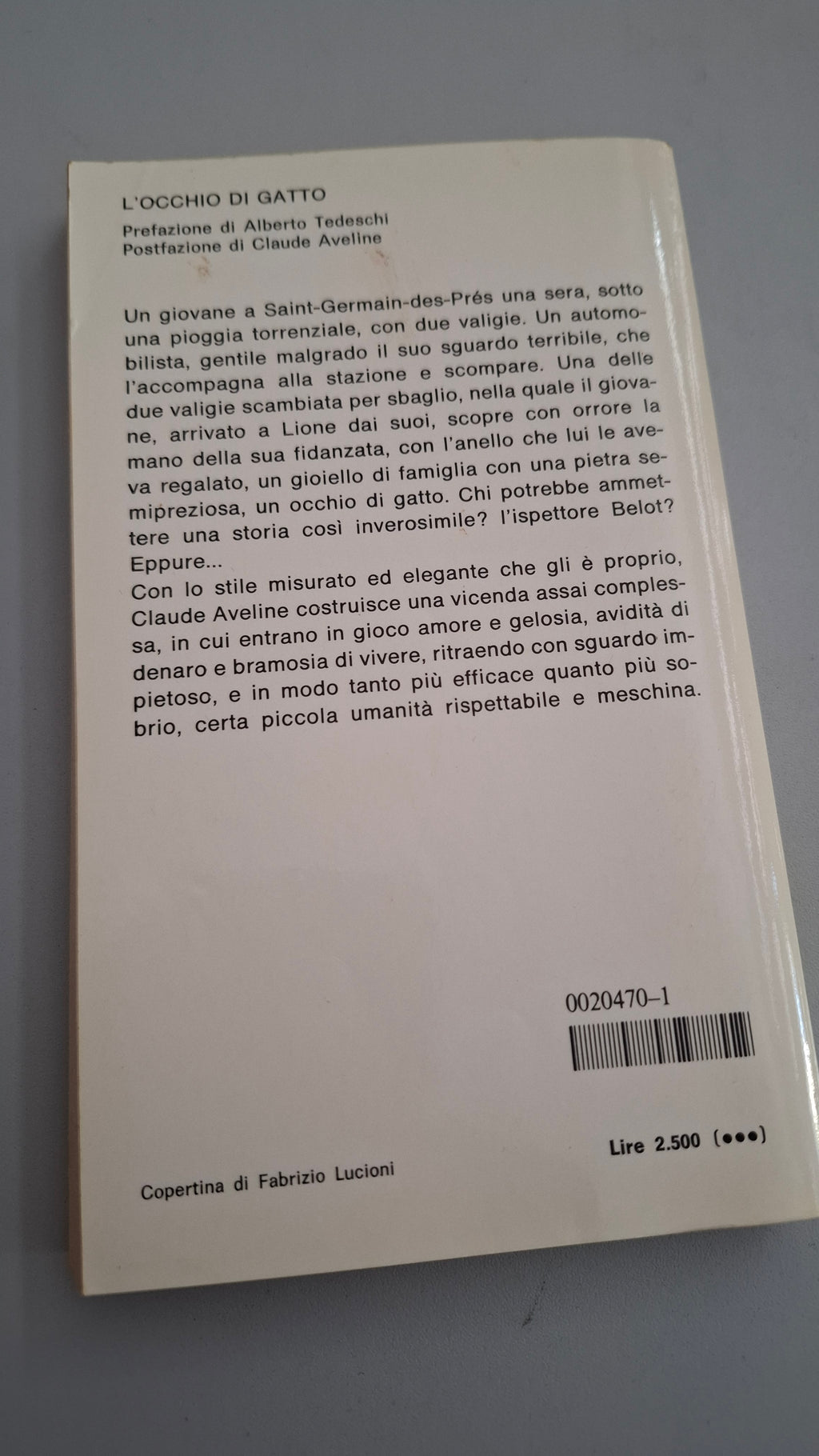 L'occhio di gatto - Claude Aveline
