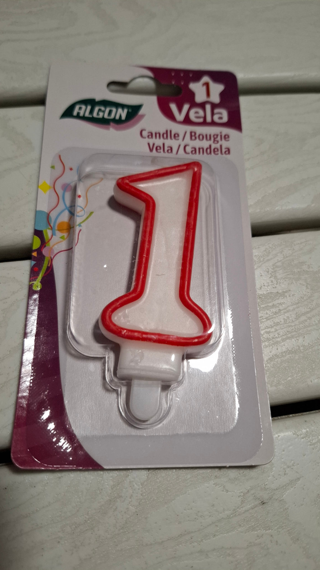 Candela compleanno n. 1