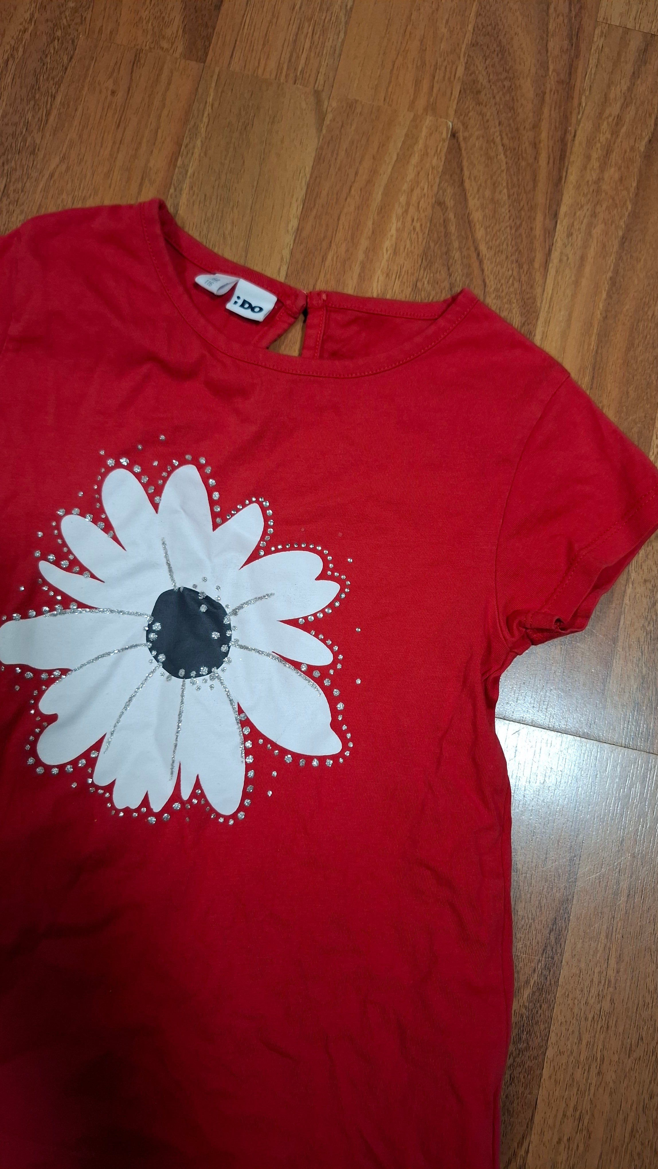 Tshirt bimba rossa