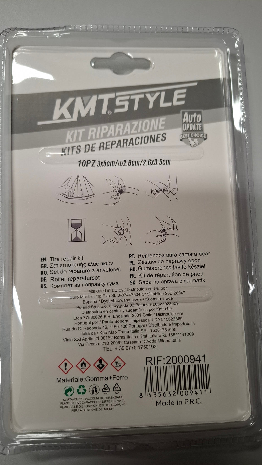 Kit riparazione