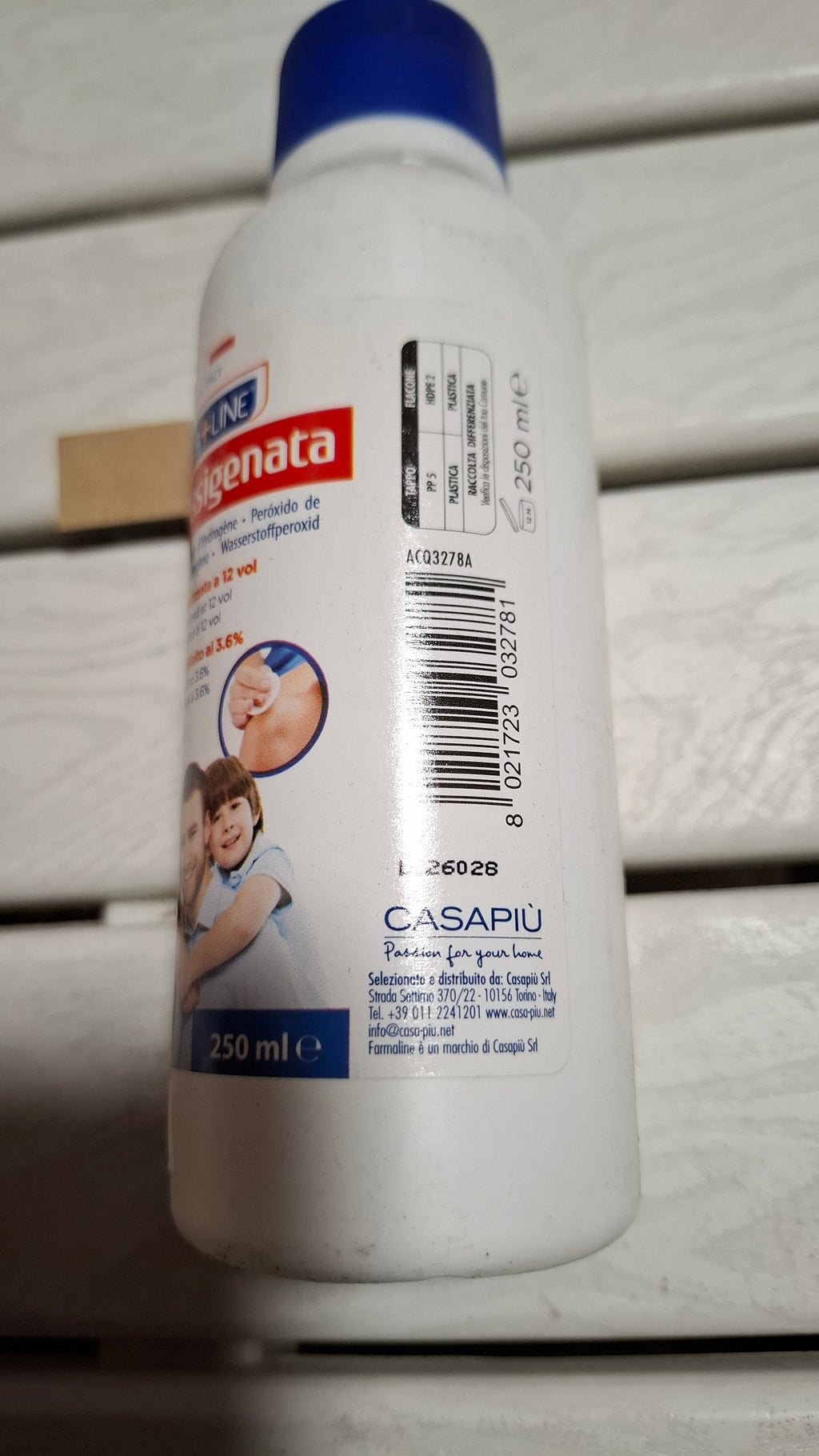 Acqua ossigenata 250 ml