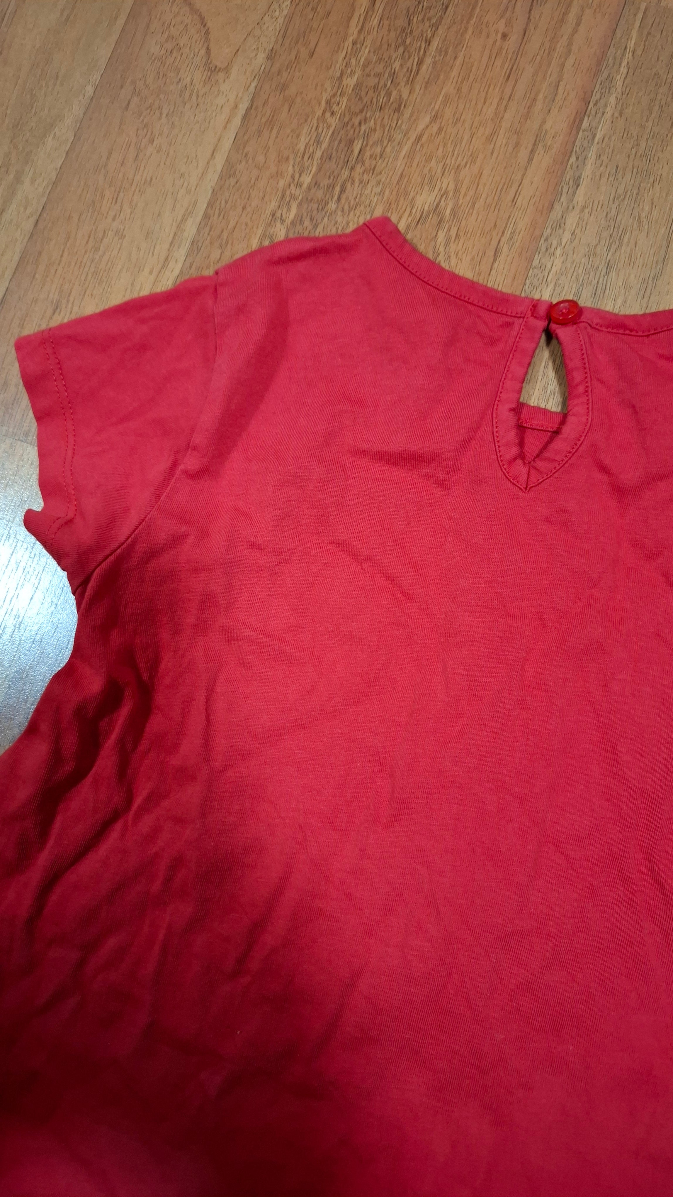 Tshirt bimba rossa